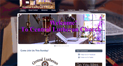 Desktop Screenshot of centrallutheranchurch.com